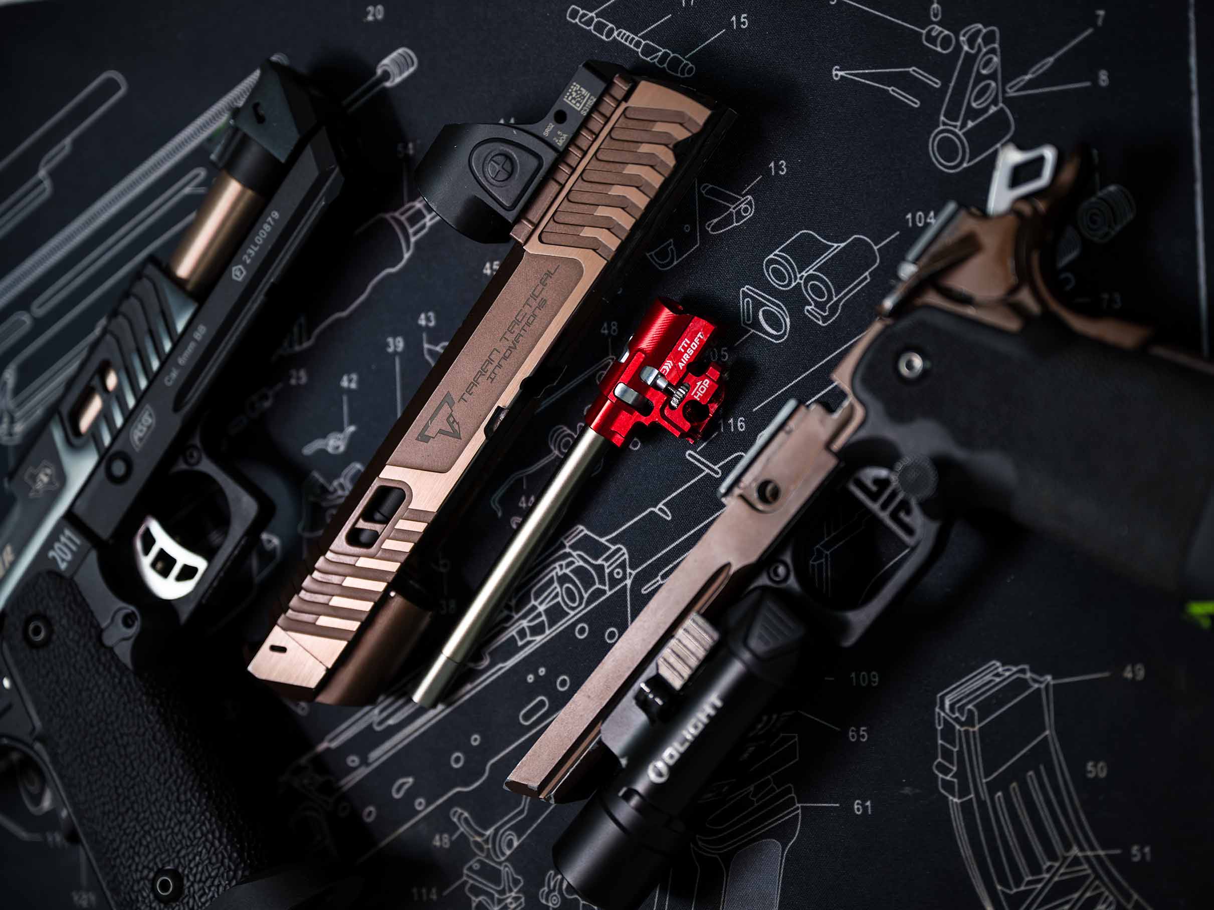 Interne upgrades en parts