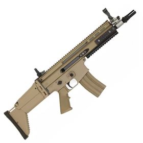 Tokyo Marui SCAR-L CQC 10 inch airsoftrifle, AEG, FDE